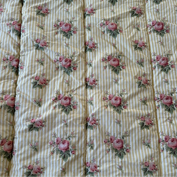 Rare Vintage Ralph Lauren Sophie Brooke Floral Comforter Twin 100% Cotton - Picture 11 of 11